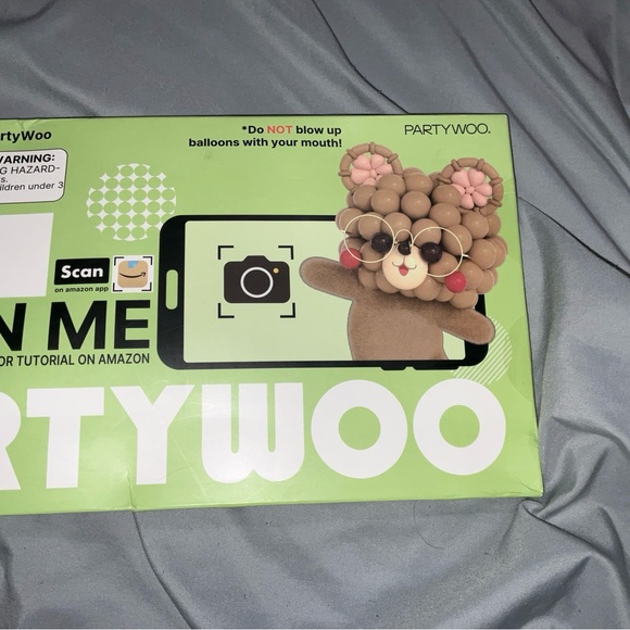 Party Woo Chrome Gold Latex Balloons Wedding Birthday Party 18in 12in 10in New - Picture 2 of 16